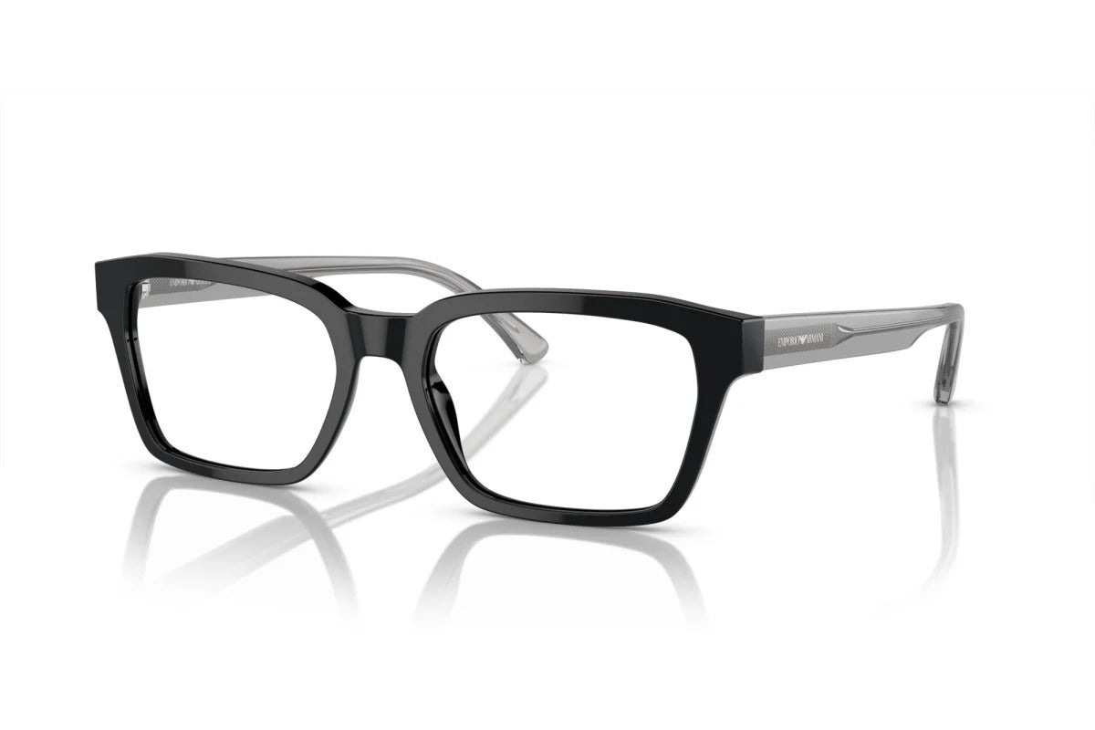 OCCHIALE DA VISTA UOMO | EMPORIO ARMANI EA 3192 - 5378 NERO LUCIDO - CALIBRO 53