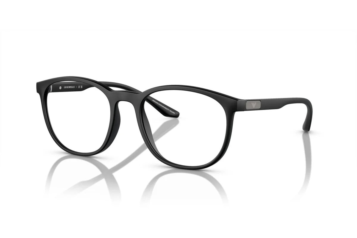 OCCHIALE DA VISTA UOMO | EMPORIO ARMANI EA 3229 - 5001 NERO OPACO - CALIBRO 53