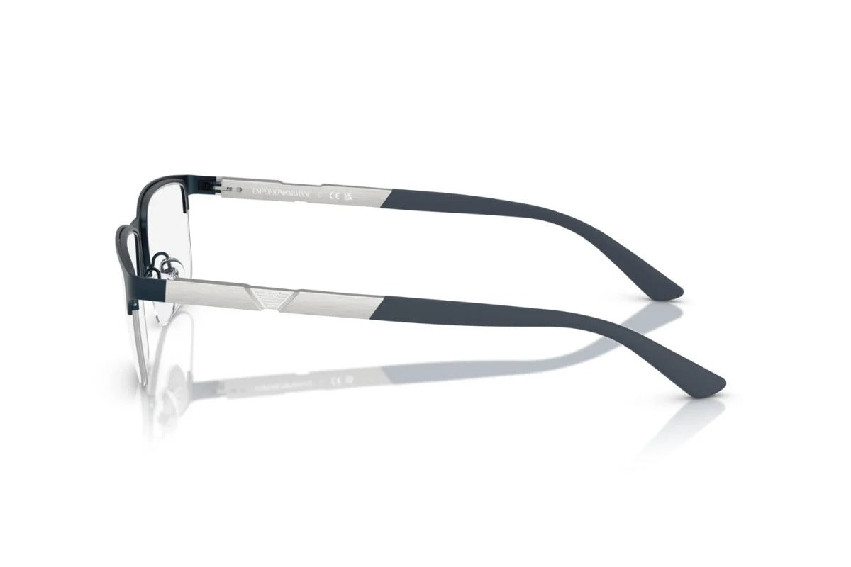 EMPORIO ARMANI - 3042 BLU OPACO | OCCHIALE DA VISTA UOMO - EA 1164 CALIBRO 56