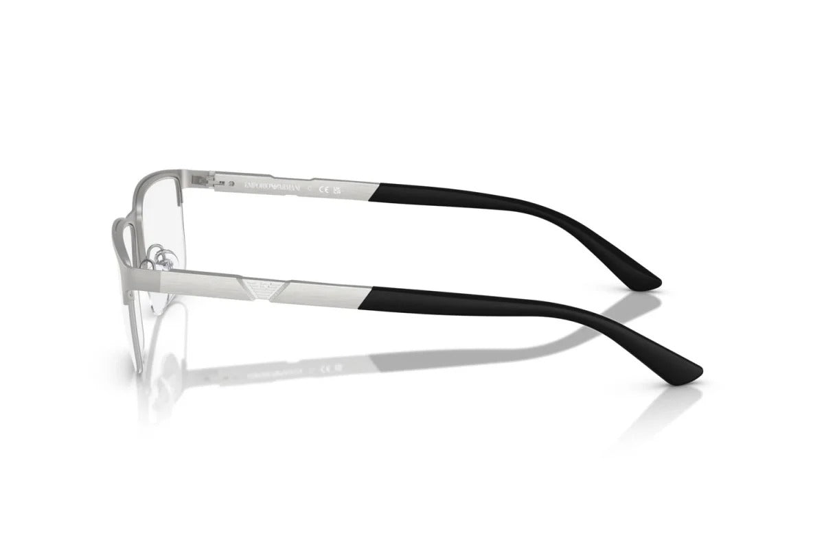 EMPORIO ARMANI - 3045 ARGENTO OPACO | OCCHIALE DA VISTA UOMO - EA 1164 CALIBRO 54