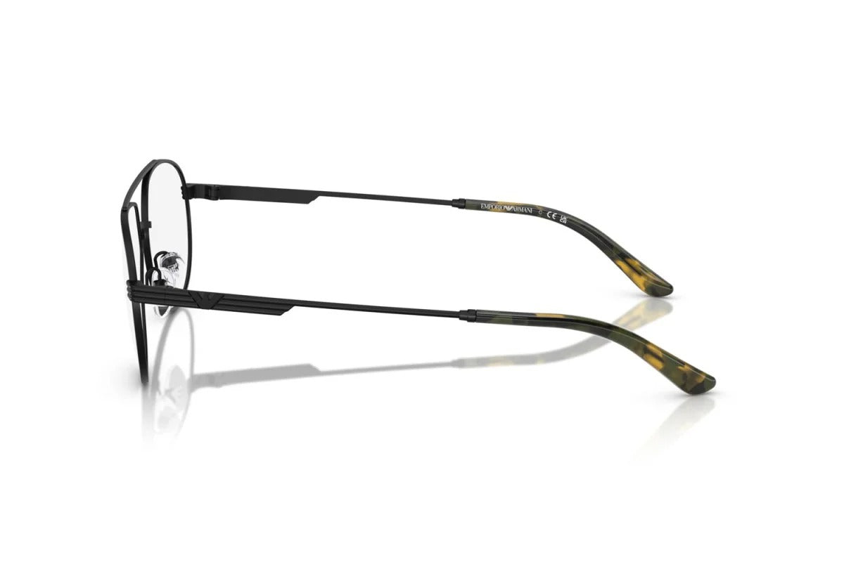 EMPORIO ARMANI - 3001 NERO OPACO | OCCHIALE DA VISTA UOMO - EA 1165 CALIBRO 54