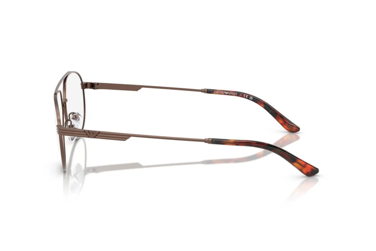 EMPORIO ARMANI - 3006 BRONZO OPACO | OCCHIALE DA VISTA UOMO - EA 1165 CALIBRO 54