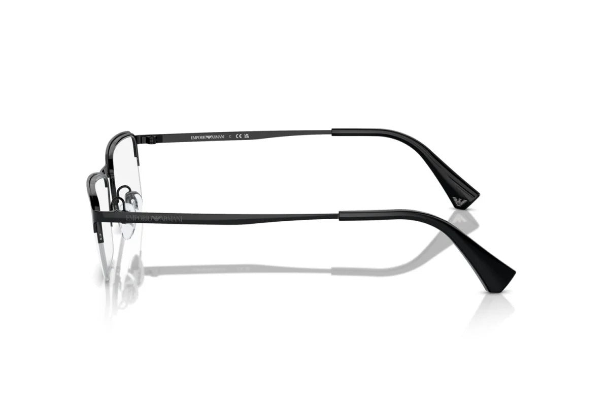 EMPORIO ARMANI - 3001 NERO LUCIDO | OCCHIALE DA VISTA UOMO - EA 1044TD CALIBRO 55