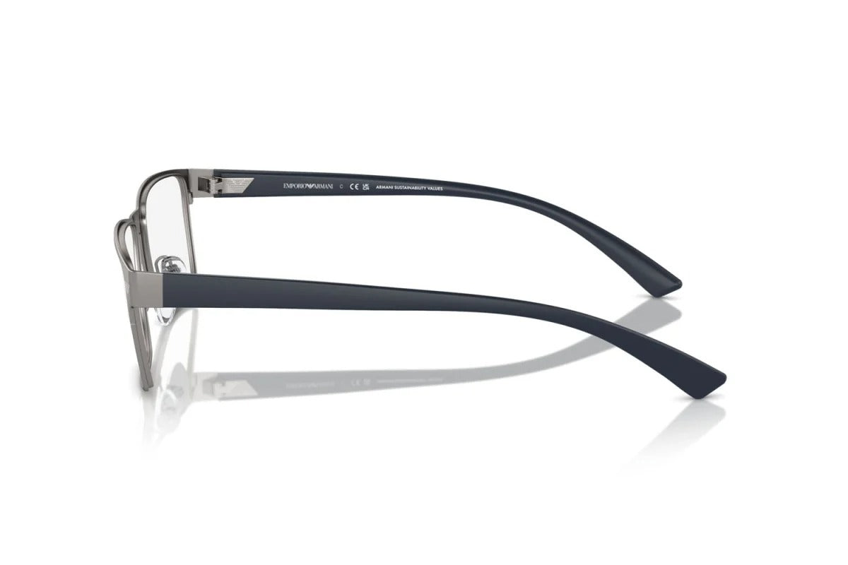 EMPORIO ARMANI - 3003 CANNA DI FUCILE OPACO | OCCHIALE DA VISTA UOMO - EA 1157 CALIBRO 53