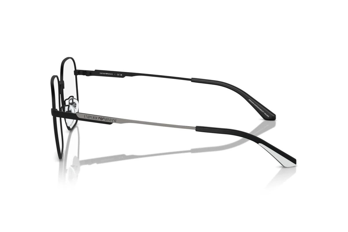 EMPORIO ARMANI - 3001 NERO OPACO | OCCHIALE DA VISTA UOMO - EA 1159D CALIBRO 54