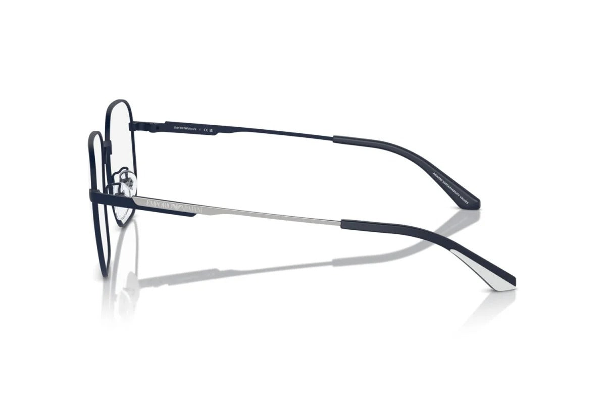 EMPORIO ARMANI - 3018 BLU OPACO | OCCHIALE DA VISTA UOMO - EA 1159D CALIBRO 54