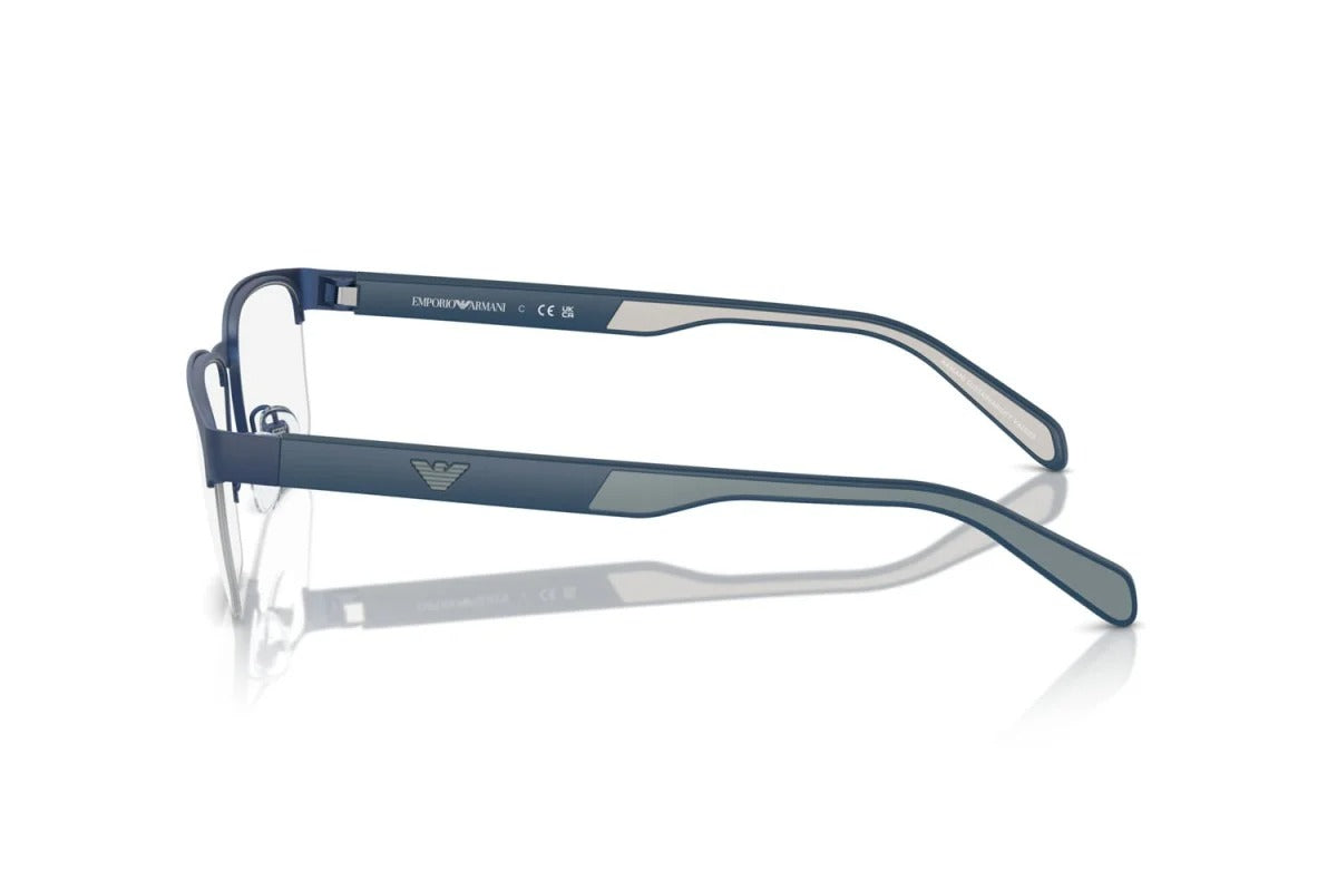 EMPORIO ARMANI - 3050 BLU OPACO | OCCHIALE DA VISTA UOMO - EA 1162 CALIBRO 56