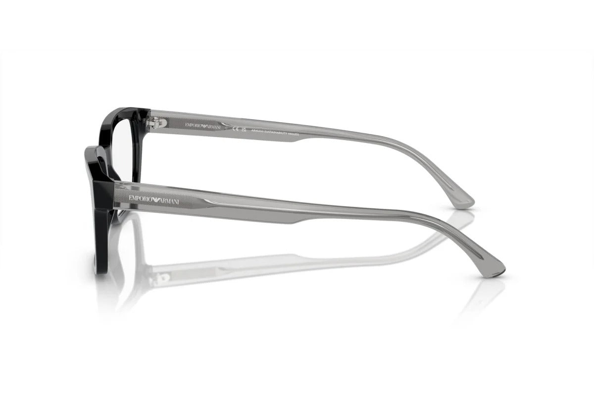 OCCHIALE DA VISTA UOMO | EMPORIO ARMANI EA 3192 - 5378 NERO LUCIDO - CALIBRO 53