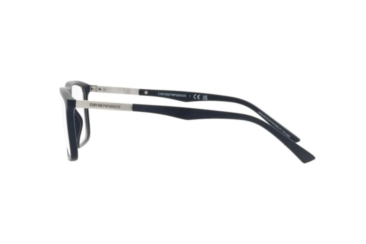 OCCHIALE DA VISTA UOMO | EMPORIO ARMANI EA 3221 - 5088 BLU OPACO - CALIBRO 56