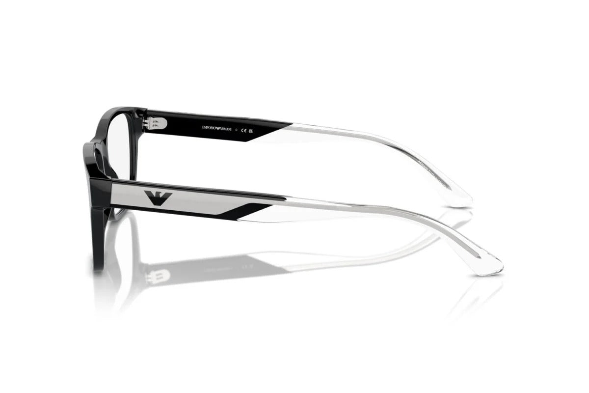 EMPORIO ARMANI - 5017 NERO | OCCHIALE DA VISTA UOMO - EA 3239 CALIBRO 55
