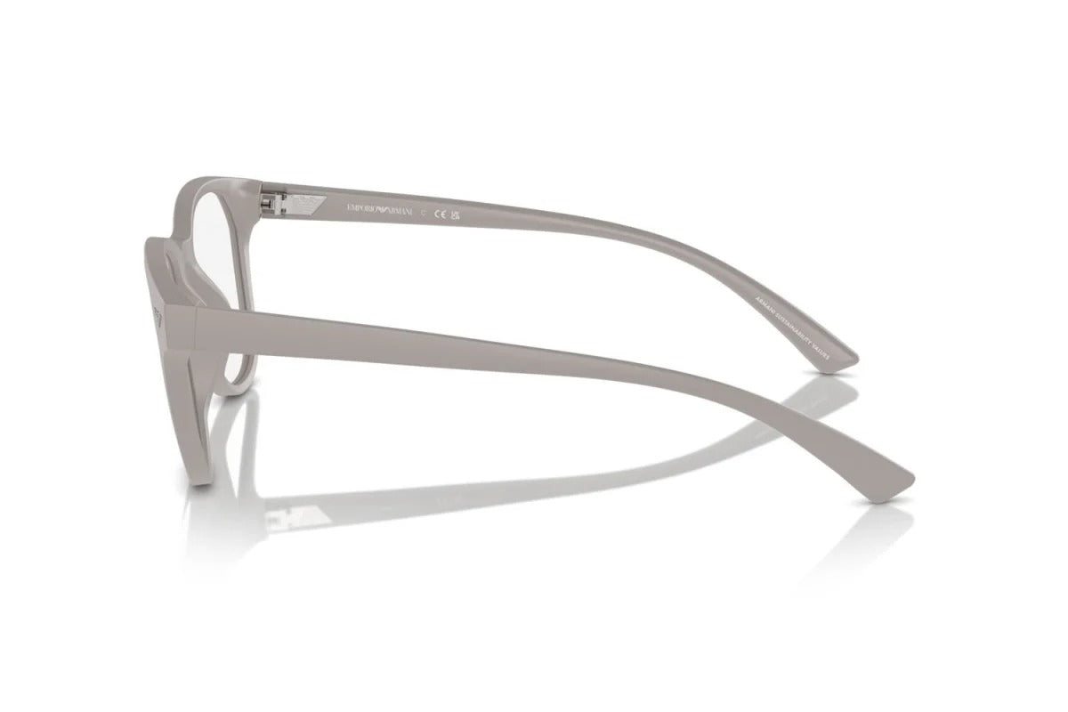 EMPORIO ARMANI - 6100 GRIGIO CHIARO OPACO | OCCHIALE DA VISTA UOMO - EA 3240U CALIBRO 52