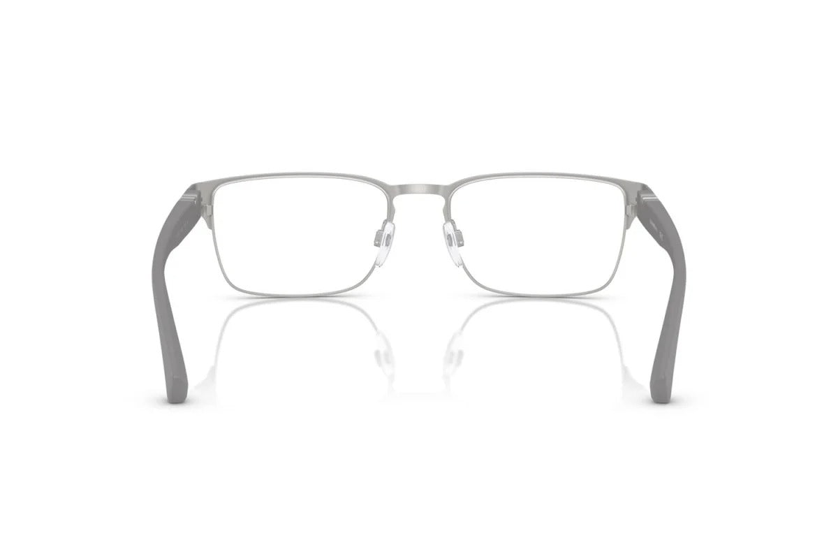 EMPORIO ARMANI - 3036 ARGENTO OPACO | OCCHIALE DA VISTA UOMO - EA 1027 CALIBRO 57