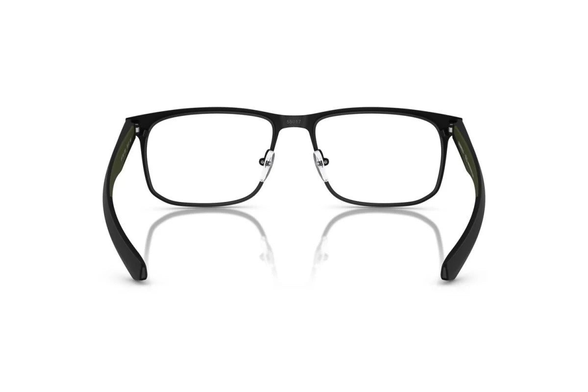 EMPORIO ARMANI - 3001 NERO OPACO | OCCHIALE DA VISTA UOMO - EA 1163 CALIBRO 53