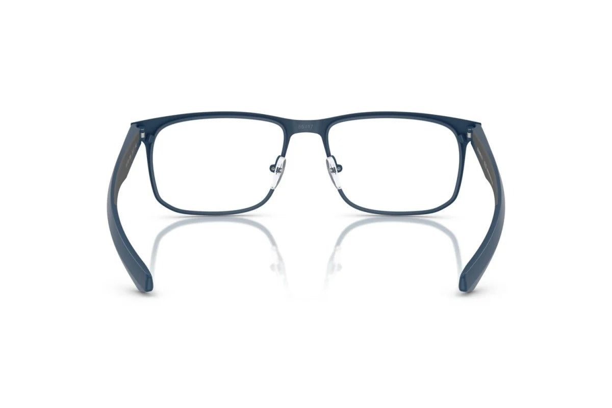 EMPORIO ARMANI - 3389 BLU OPACO | OCCHIALE DA VISTA UOMO - EA 1163 CALIBRO 55