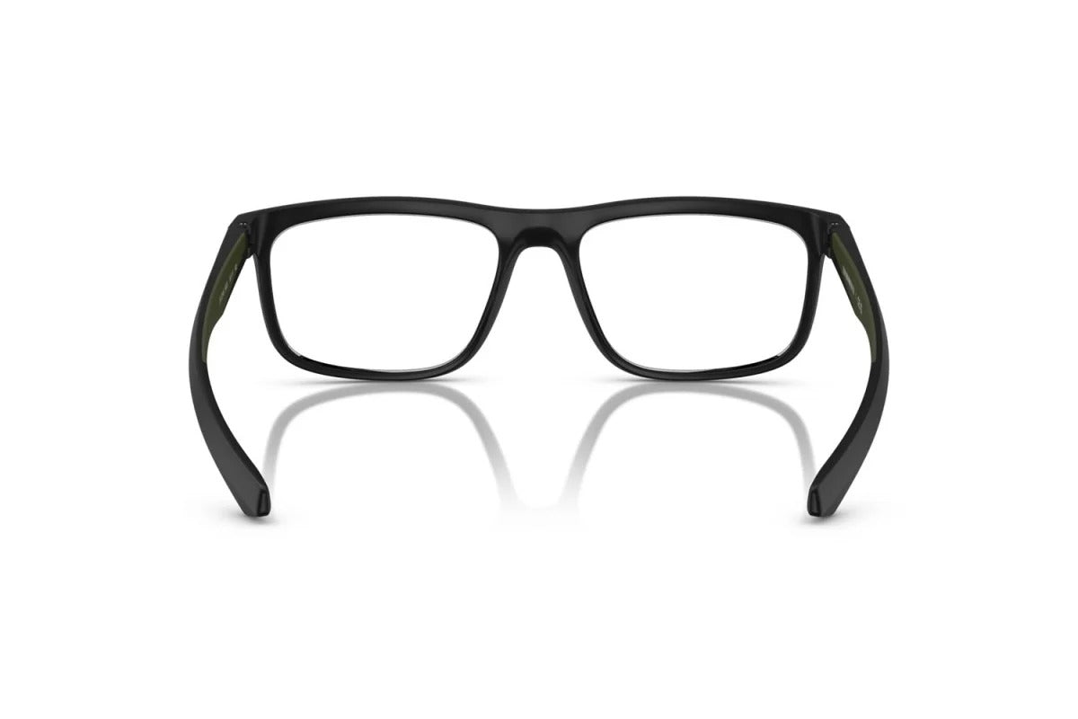 EMPORIO ARMANI - 5001 NERO OPACO | OCCHIALE DA VISTA UOMO - EA 3246 CALIBRO 55