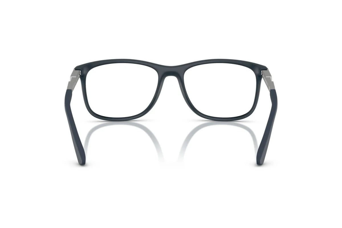 EMPORIO ARMANI - 6189 BLU SCURO OPACO | OCCHIALE DA VISTA UOMO - EA 3247 CALIBRO 55