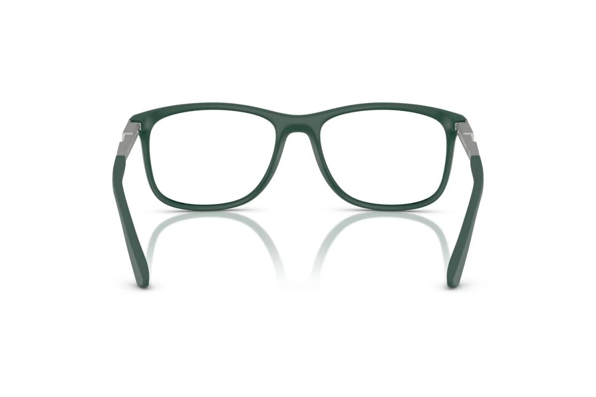 EMPORIO ARMANI - 6190 VERDE SCURO OPACO | OCCHIALE DA VISTA UOMO - EA 3247 CALIBRO 53