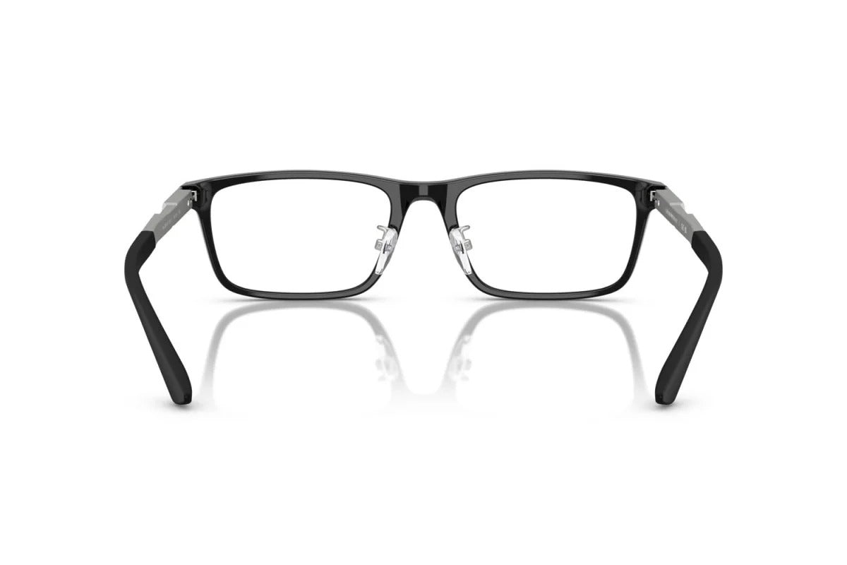 EMPORIO ARMANI - 5017 NERO LUCIDO | OCCHIALE DA VISTA UOMO - EA 3251D CALIBRO 55