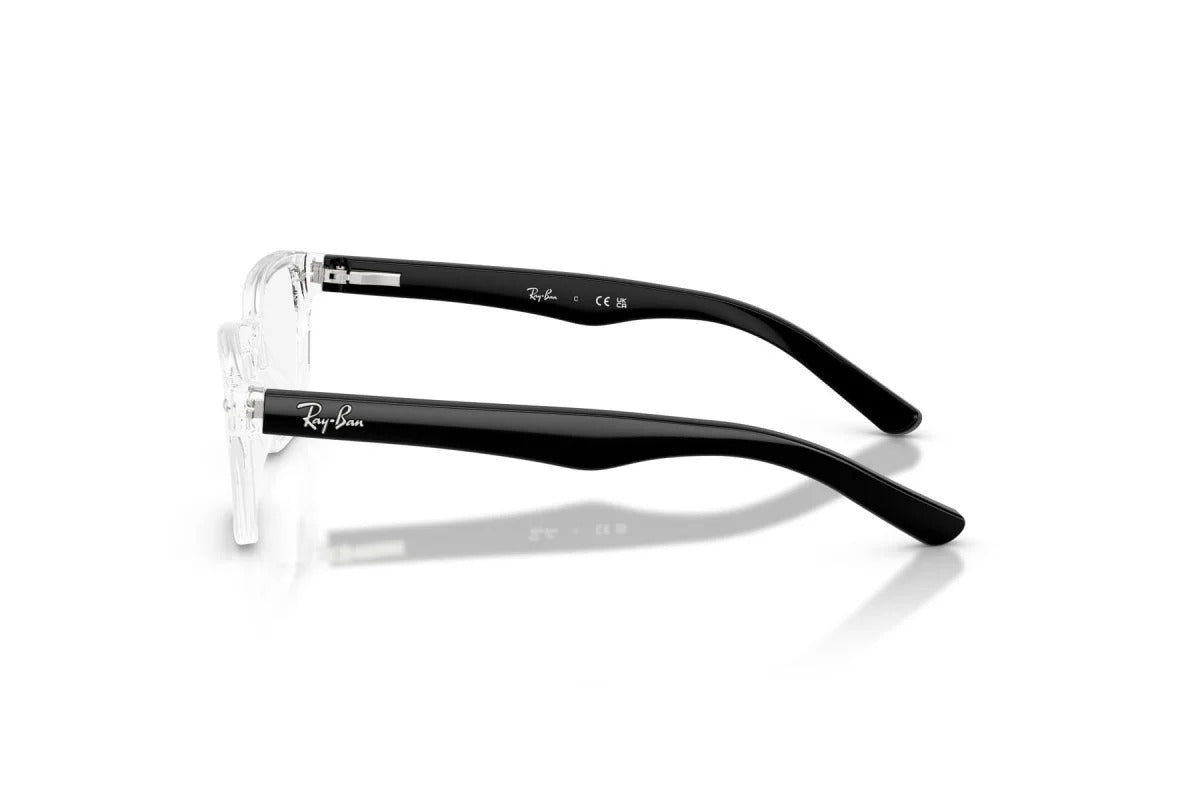 OCCHIALE DA VISTA BAMBINO UNISEX | RAY-BAN JUNIOR RY 1555 - 3541 TRASPARENTE - CALIBRO 48