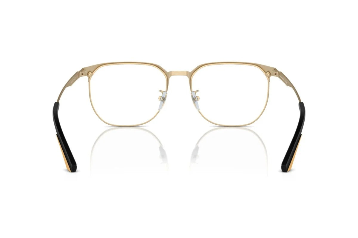 EMPORIO ARMANI - 3002 ORO PALLIDO OPACO/NERO | OCCHIALE DA VISTA UOMO - EA 1158D CALIBRO 54