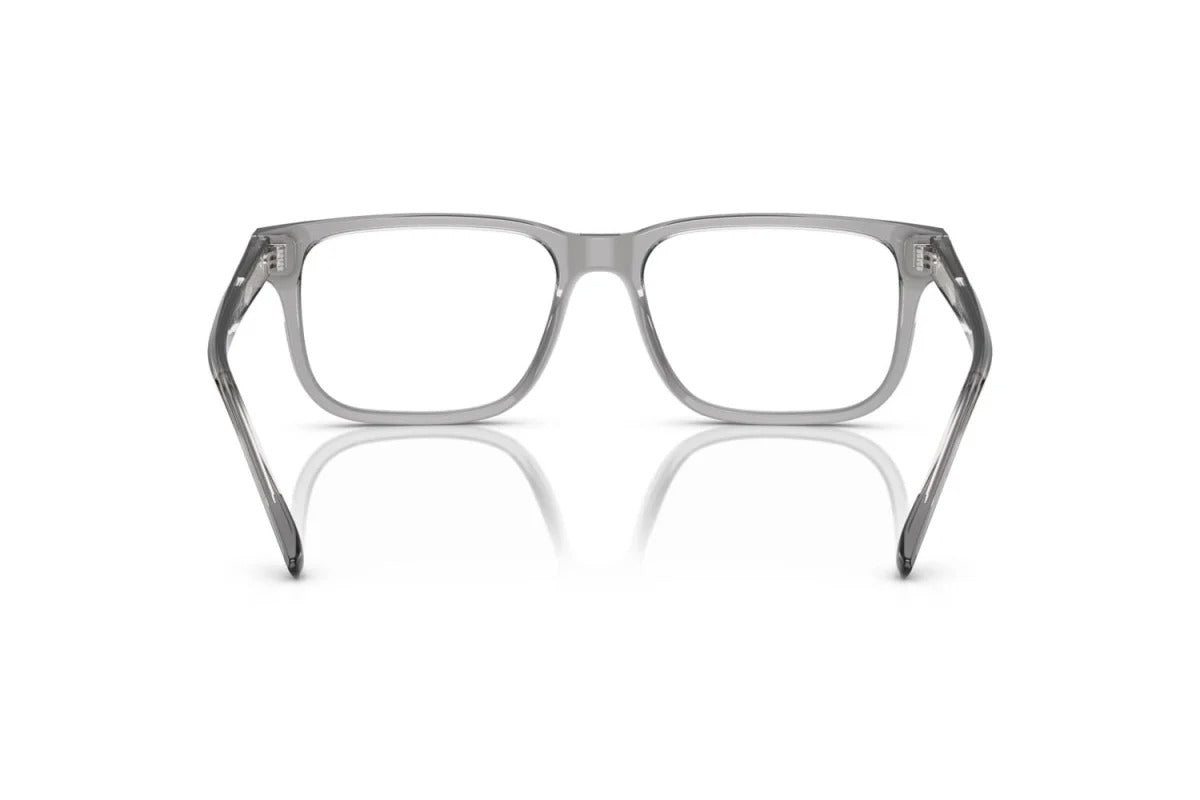 OCCHIALE DA VISTA UOMO | EMPORIO ARMANI EA 3218 - 5075 GRIGIO TRASPARENTE LUCIDO - CALIBRO 55