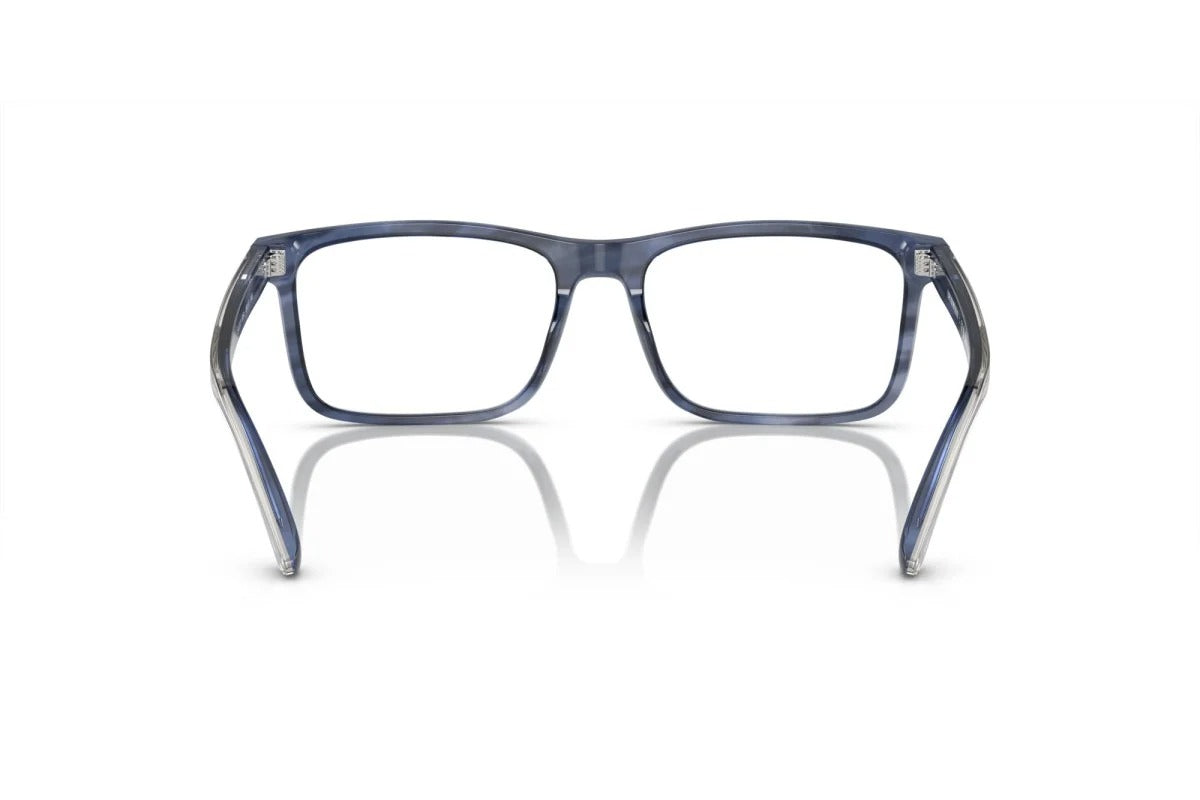 OCCHIALE DA VISTA UOMO | EMPORIO ARMANI EA 3227 - 6054 BLU LUCIDO/FUMO SUPERIORE - CALIBRO 54