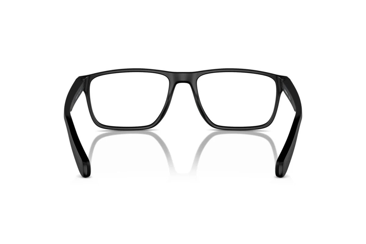 EMPORIO ARMANI - 5001 NERO OPACO | OCCHIALE DA VISTA UOMO - EA 3233 CALIBRO 54