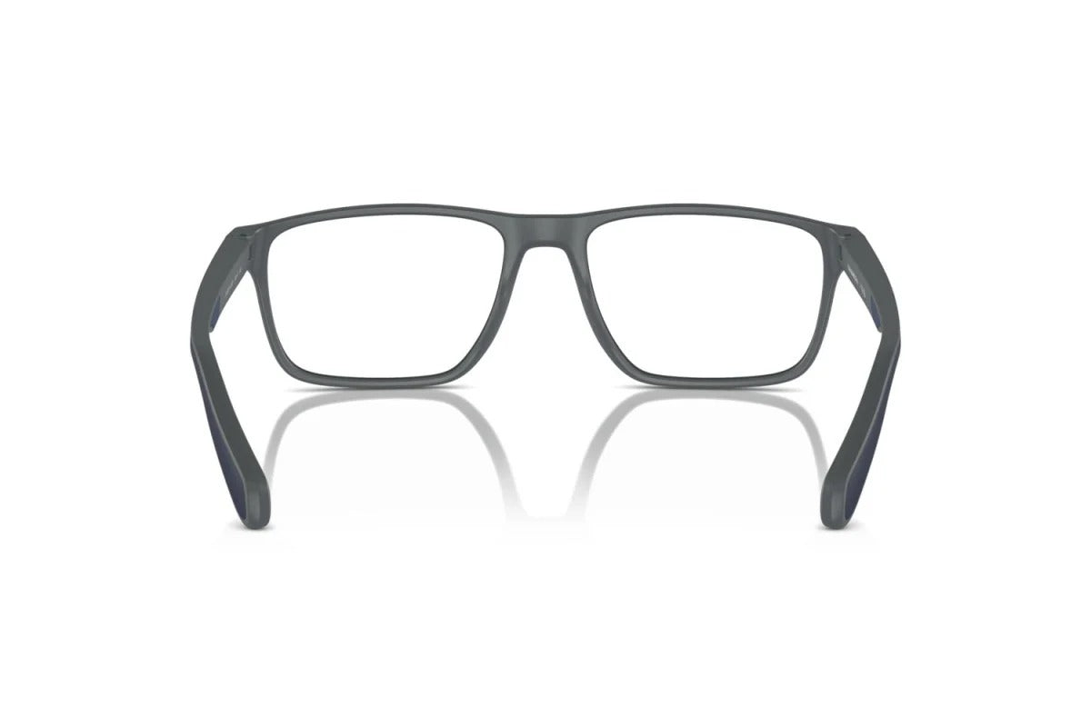 EMPORIO ARMANI - 6103 GRIGIO SCURO OPACO | OCCHIALE DA VISTA UOMO - EA 3233 CALIBRO 54