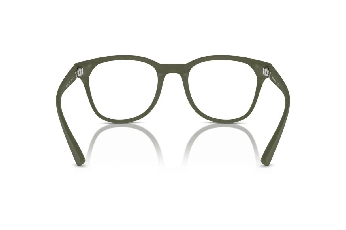 EMPORIO ARMANI - 6099 VERDE OPACO | OCCHIALE DA VISTA UOMO - EA 3240U CALIBRO 52