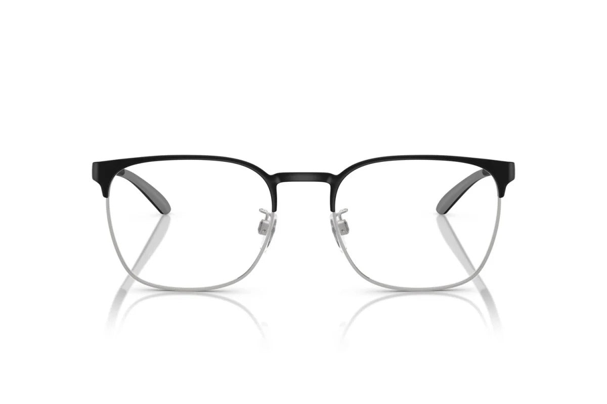 OCCHIALE DA VISTA UOMO | EMPORIO ARMANI EA 1135D - 3051 NERO OPACO/ARGENTO OPACO - CALIBRO 55
