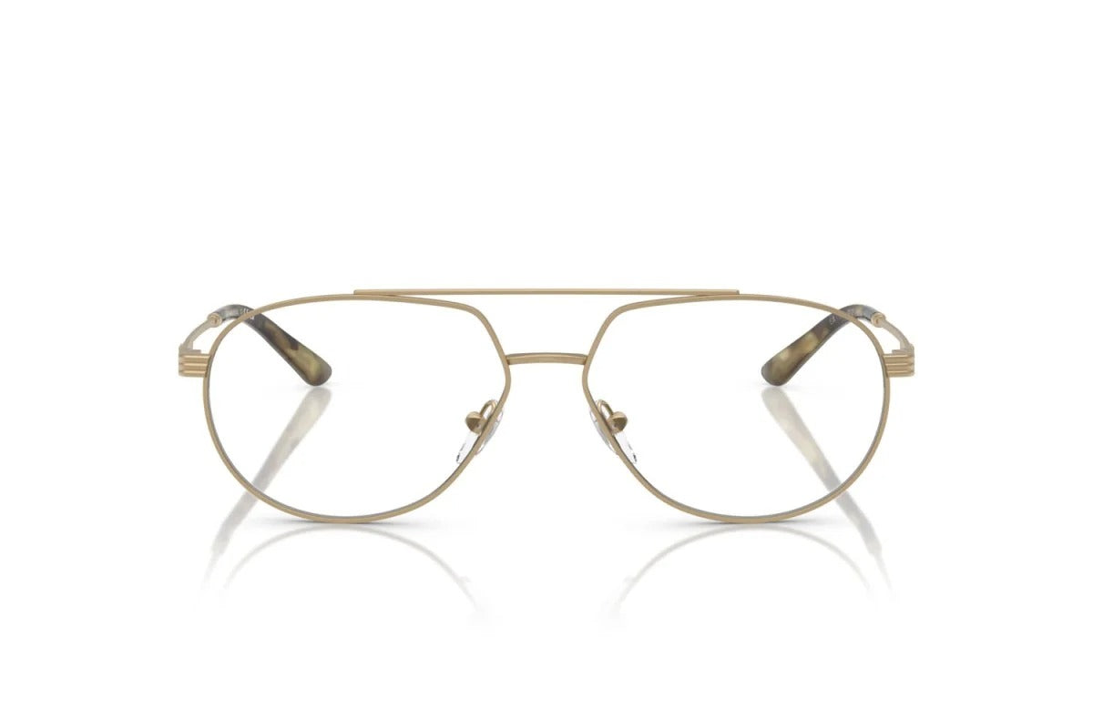 EMPORIO ARMANI - 3002 ORO PALLIDO OPACO | OCCHIALE DA VISTA UOMO - EA 1165 CALIBRO 56