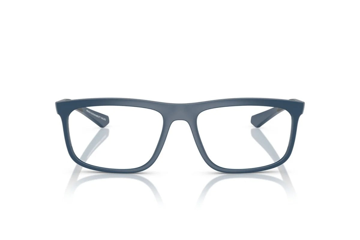 EMPORIO ARMANI - 6185 BLU OPACO | OCCHIALE DA VISTA UOMO - EA 3246 CALIBRO 53