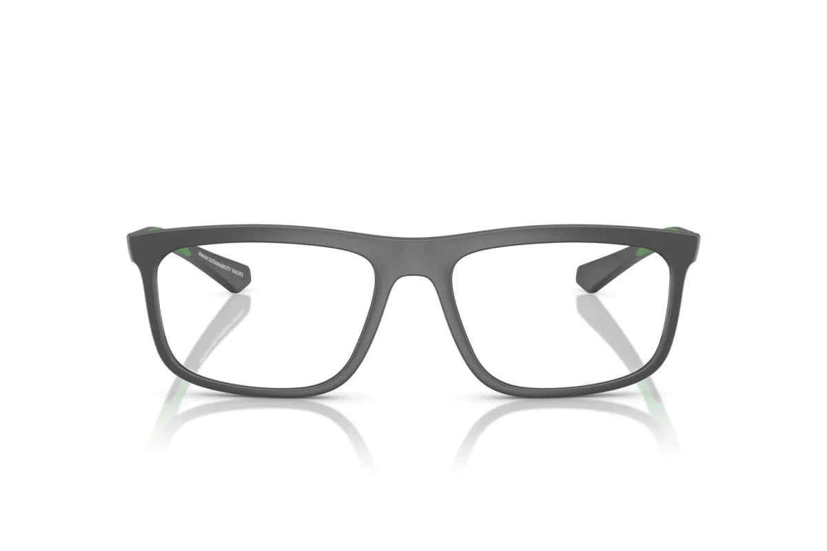 EMPORIO ARMANI - 6188 GRIGIO OPACO | OCCHIALE DA VISTA UOMO - EA 3246 CALIBRO 53