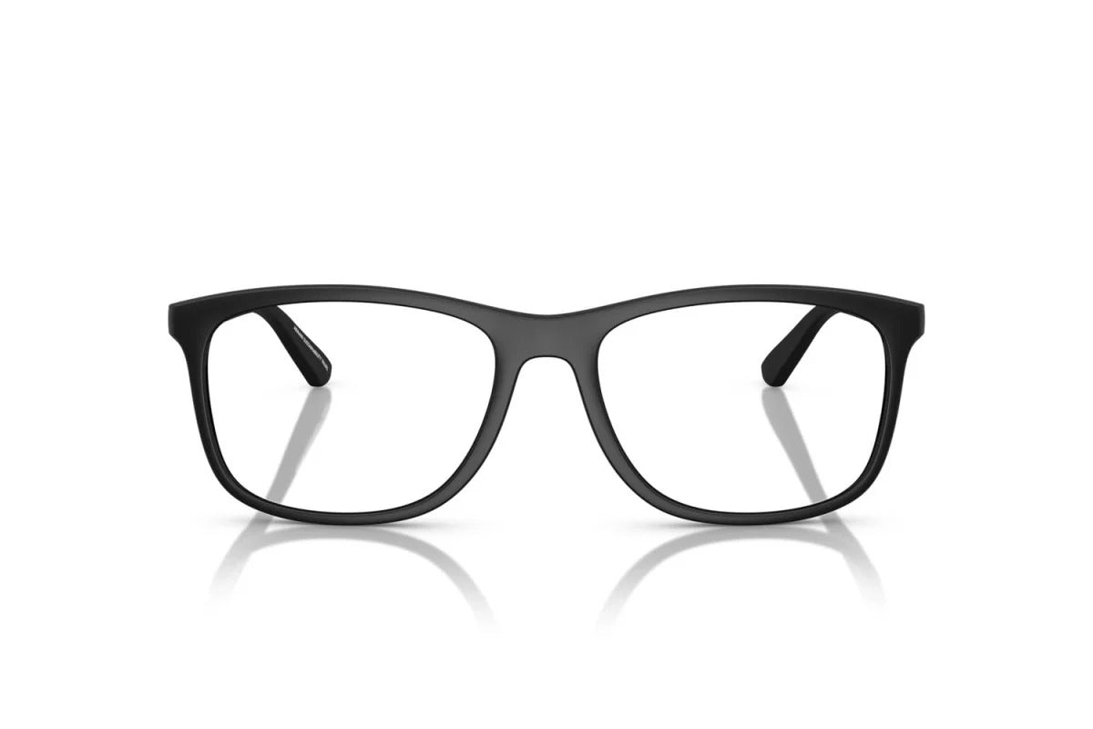 EMPORIO ARMANI - 5001 NERO OPACO | OCCHIALE DA VISTA UOMO - EA 3247 CALIBRO 53