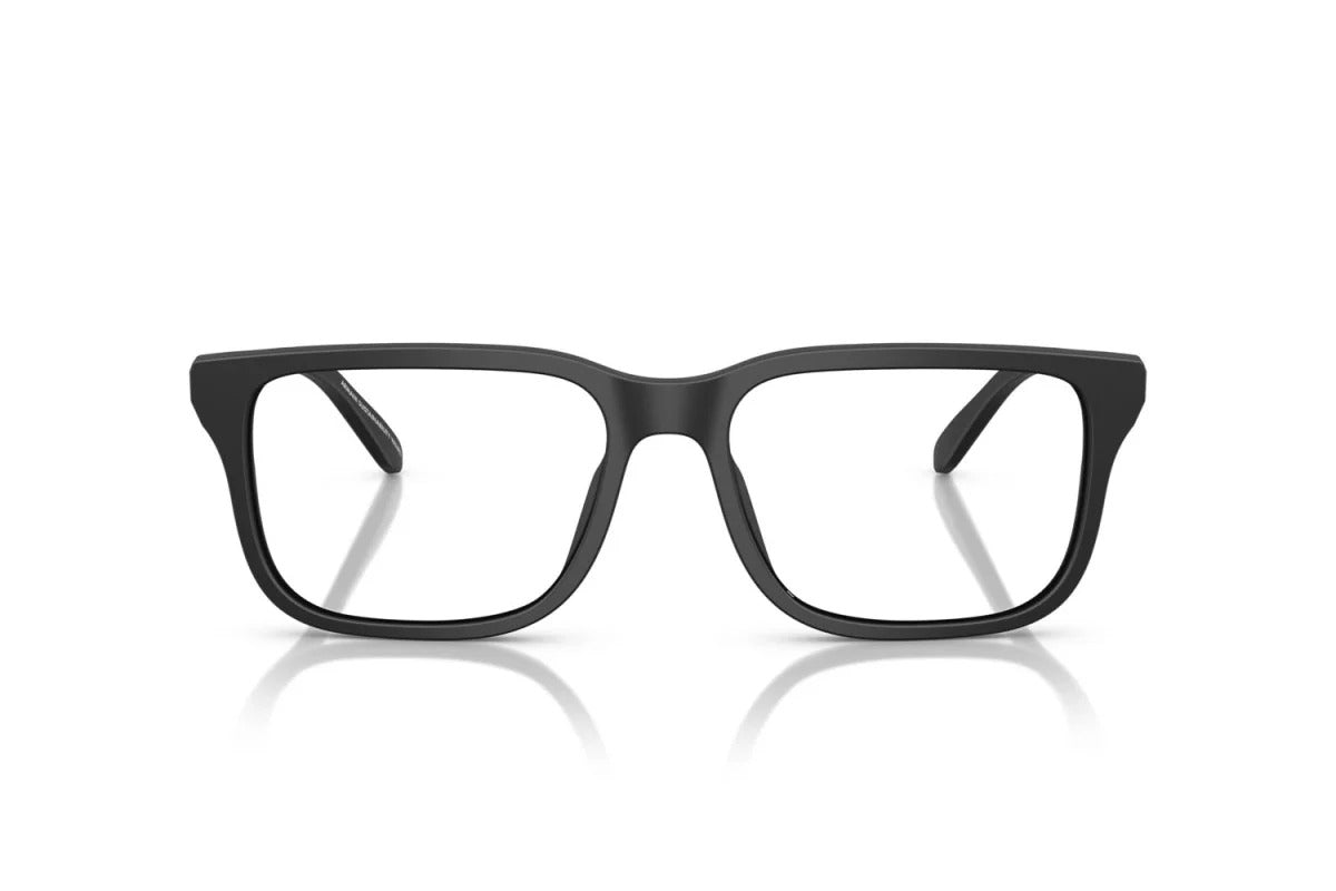 EMPORIO ARMANI - 5017 NERO OPACO | OCCHIALE DA VISTA UOMO - EA 3250U CALIBRO 56
