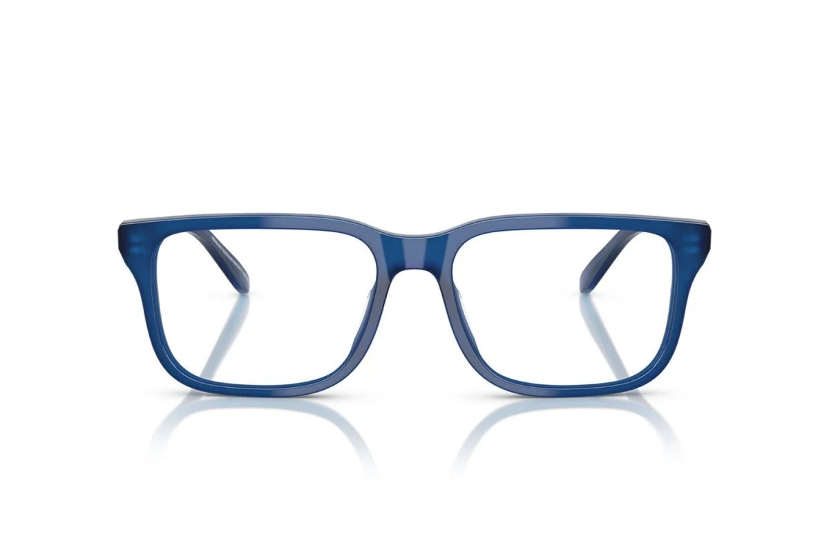 EMPORIO ARMANI - 6201 BLU OPALESCENTE LUCIDO | OCCHIALE DA VISTA UOMO - EA 3250U CALIBRO 56