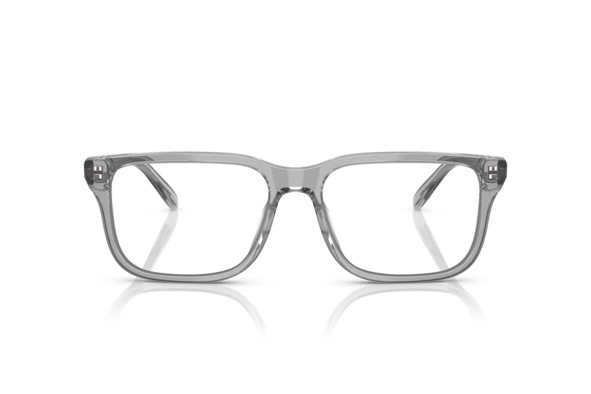 EMPORIO ARMANI - 6202 GRIGIO TRASPARENTE LUCIDO | OCCHIALE DA VISTA UOMO - EA 3250U CALIBRO 54