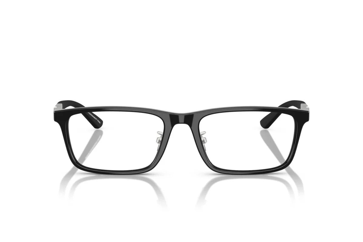 EMPORIO ARMANI - 5017 NERO LUCIDO | OCCHIALE DA VISTA UOMO - EA 3251D CALIBRO 55