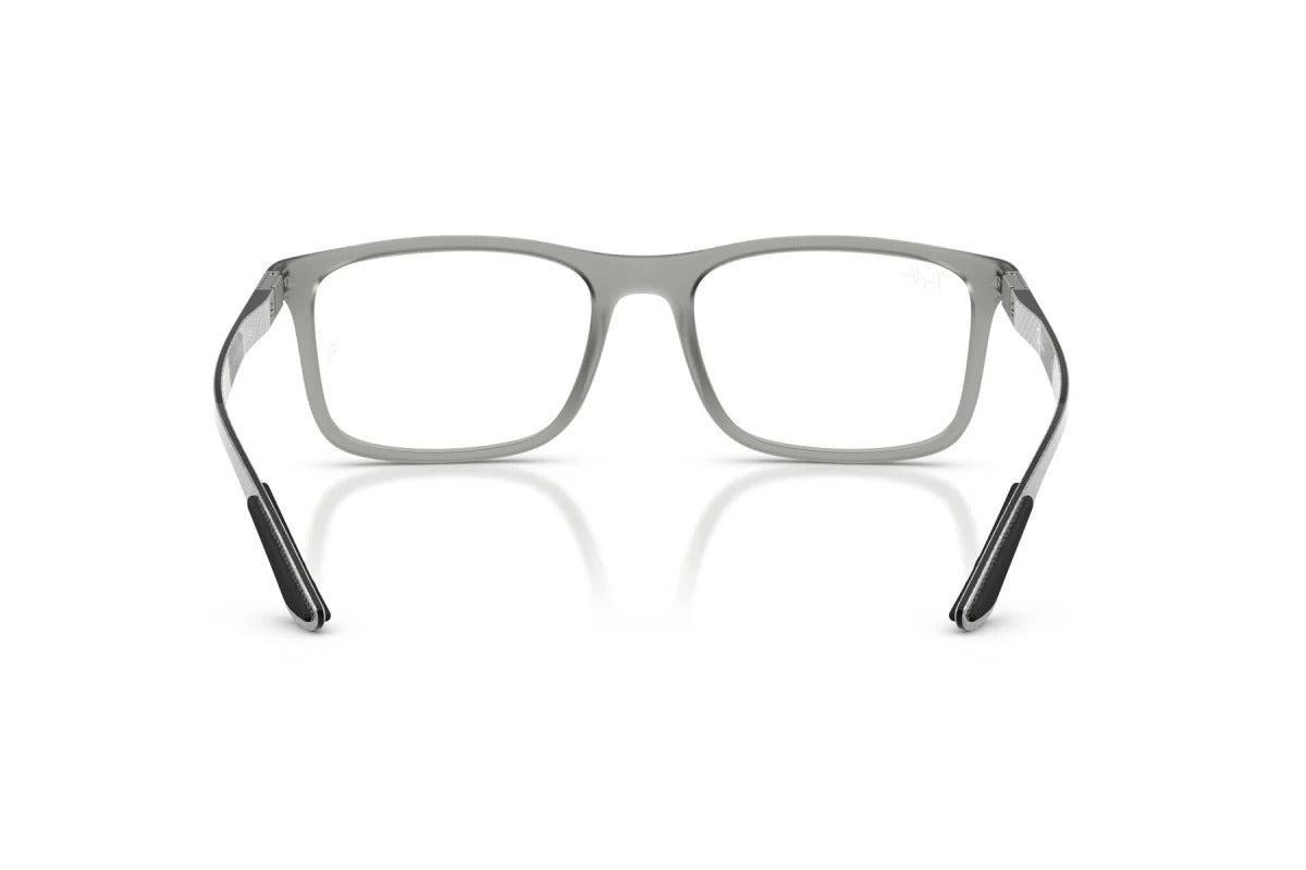 OCCHIALE DA VISTA UNISEX | RAY-BAN RX 8908 - 5244 GRIGIO TRASPARENTE OPACO - CALIBRO 53
