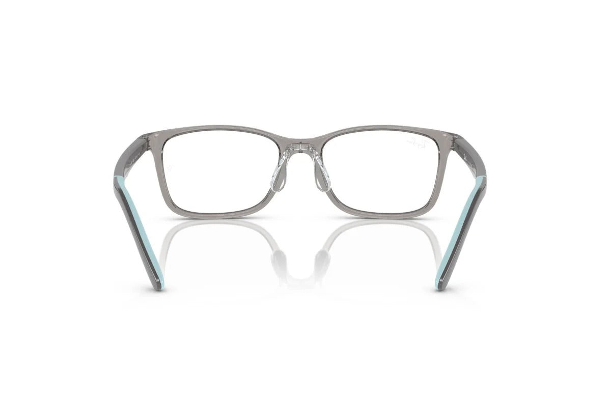 OCCHIALE DA VISTA BAMBINO UNISEX | RAY-BAN JUNIOR RY 1626D - 3908 GRIGIO TRASPARENTE - CALIBRO 47