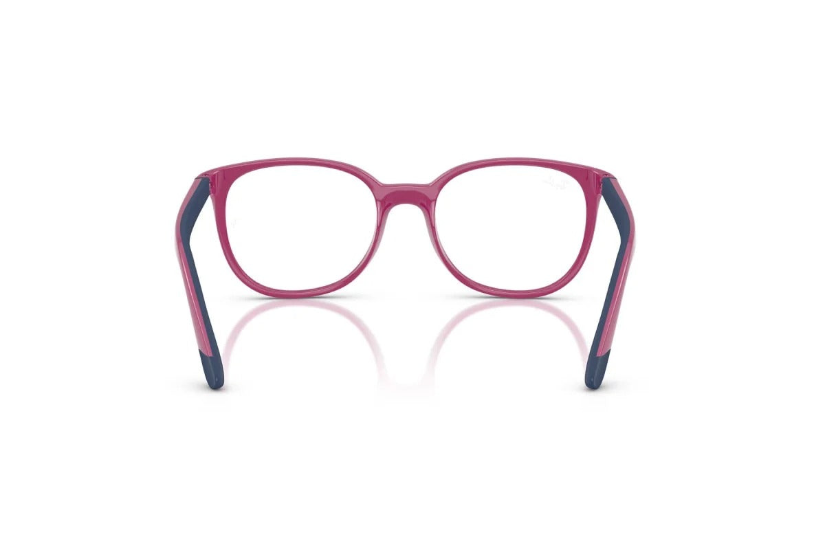 OCCHIALE DA VISTA BAMBINO UNISEX | RAY-BAN JUNIOR RY 1631 - 7508 FUCSIA/BLU GOMMA - CALIBRO 45