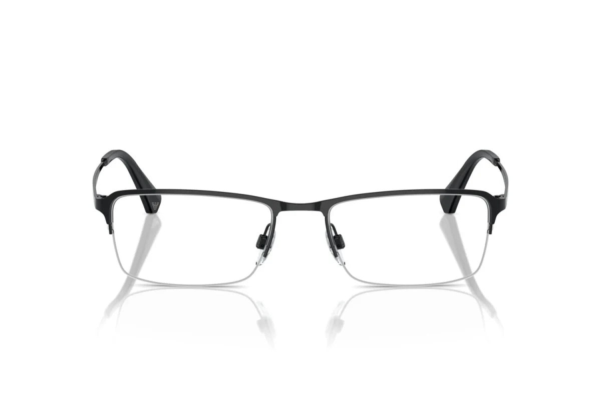 EMPORIO ARMANI - 3001 NERO LUCIDO | OCCHIALE DA VISTA UOMO - EA 1044TD CALIBRO 55