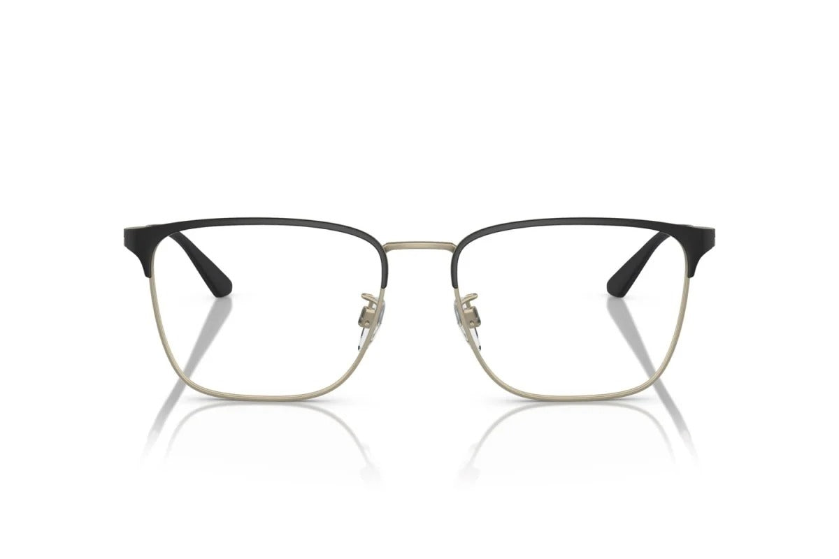 OCCHIALE DA VISTA UOMO | EMPORIO ARMANI EA 1146D - 3001 NERO OPACO/ORO PALLIDO - CALIBRO 56
