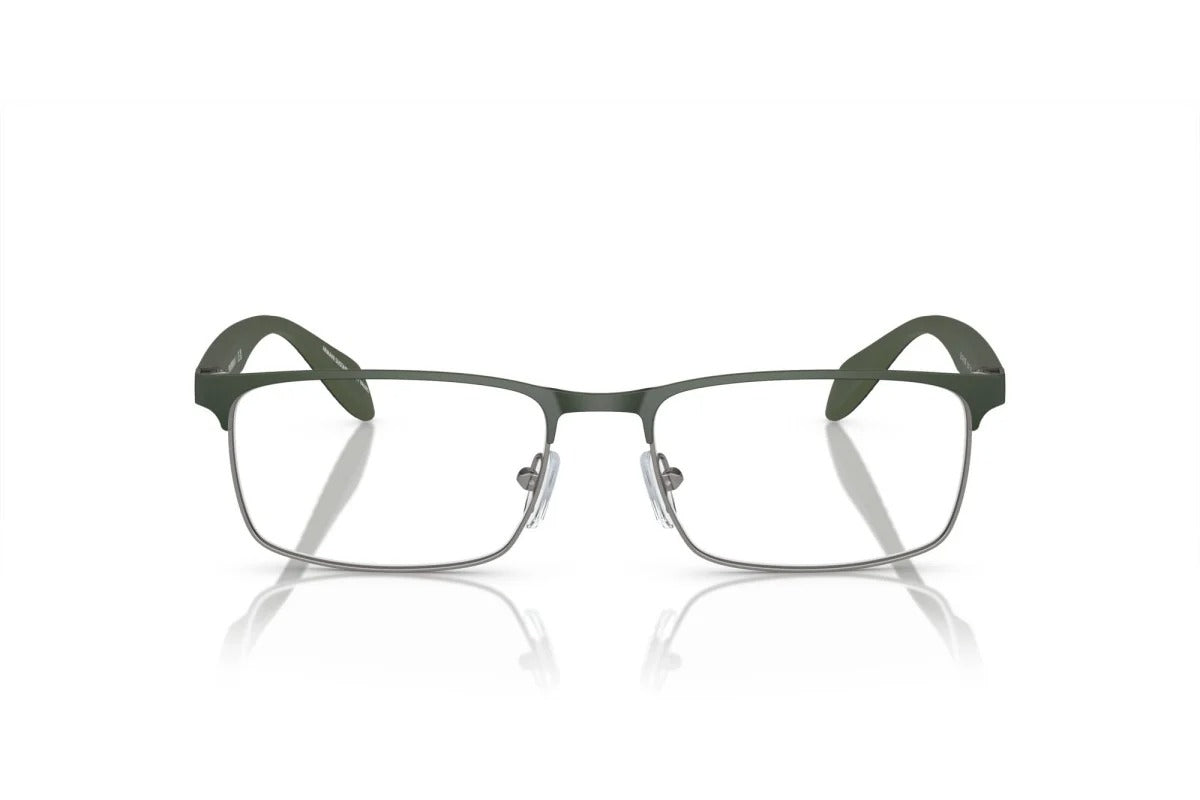 OCCHIALE DA VISTA UOMO | EMPORIO ARMANI EA 1149 - 3367 CANNA DI FUCILE OPACO/VERDE - CALIBRO 56