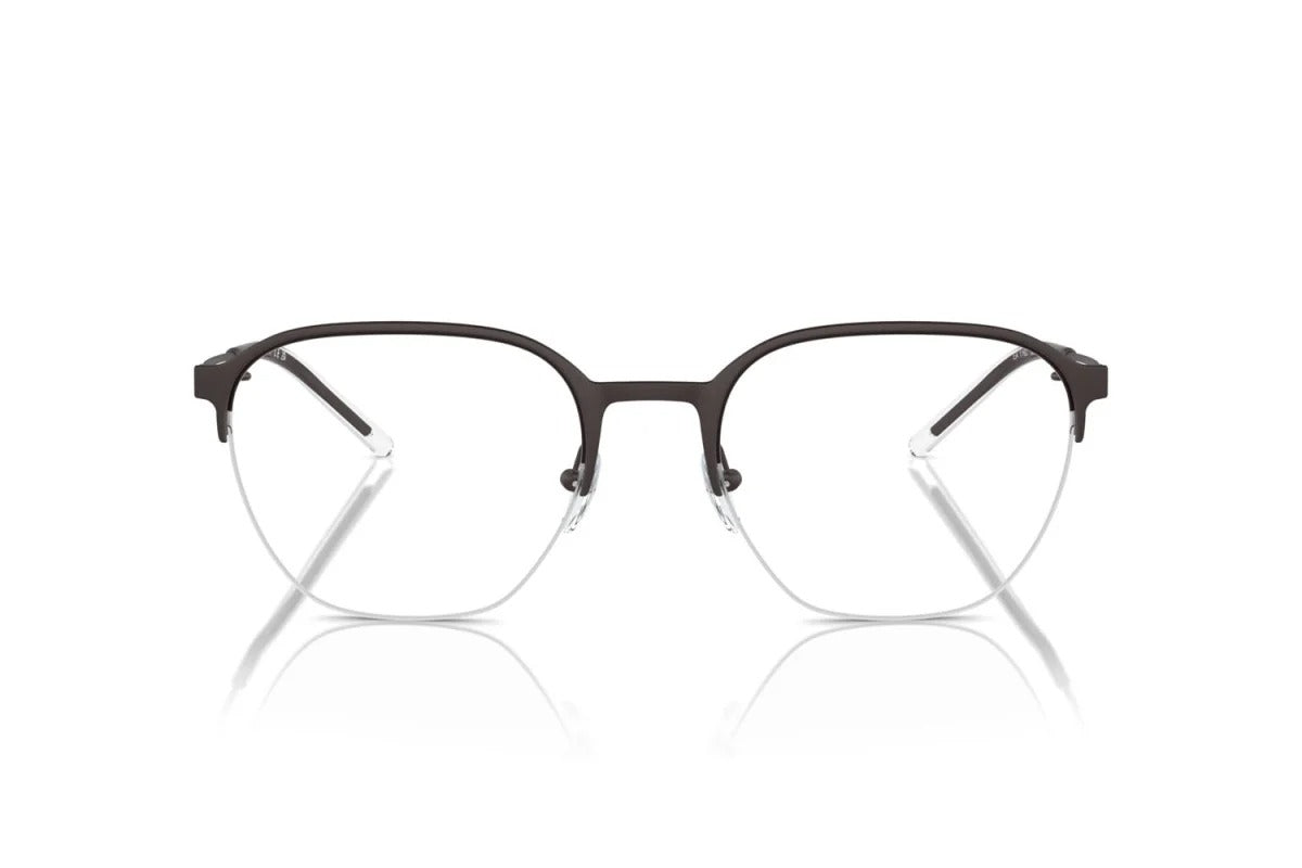 EMPORIO ARMANI - 3380 MARRONE OPACO | OCCHIALE DA VISTA UOMO - EA 1160 CALIBRO 56