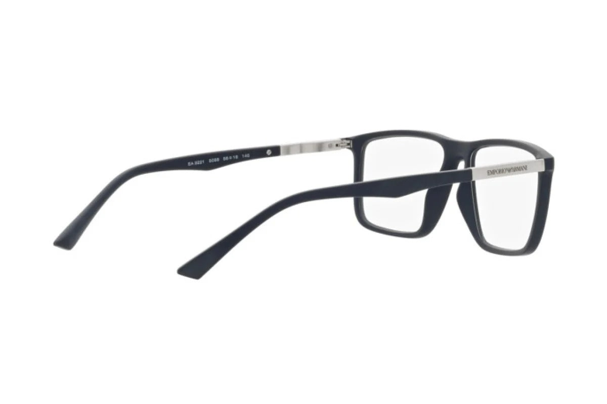 OCCHIALE DA VISTA UOMO | EMPORIO ARMANI EA 3221 - 5088 BLU OPACO - CALIBRO 56
