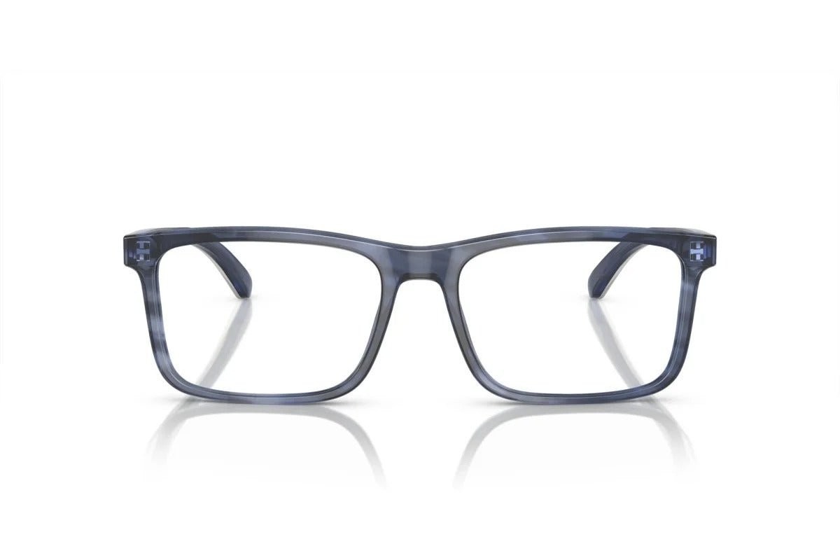 OCCHIALE DA VISTA UOMO | EMPORIO ARMANI EA 3227 - 6054 BLU LUCIDO/FUMO SUPERIORE - CALIBRO 54