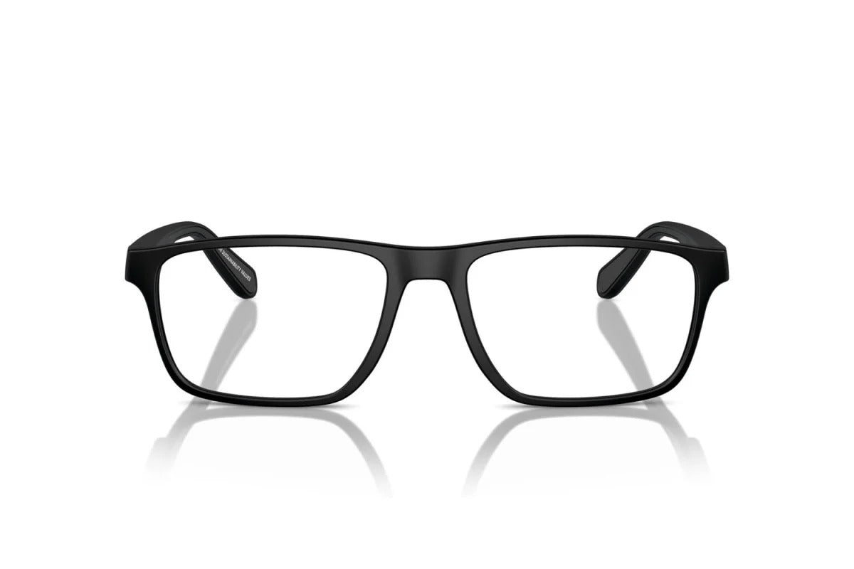 EMPORIO ARMANI - 5001 NERO OPACO | OCCHIALE DA VISTA UOMO - EA 3233 CALIBRO 54