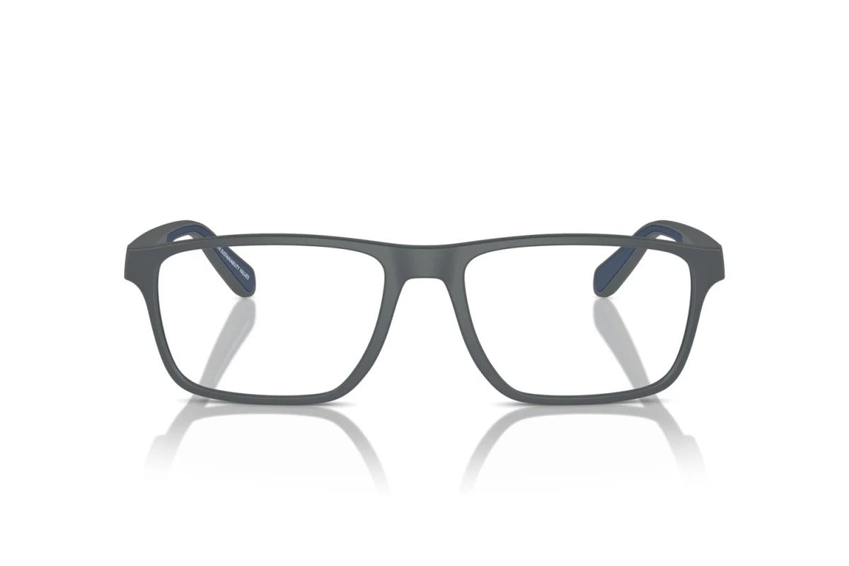 EMPORIO ARMANI - 6103 GRIGIO SCURO OPACO | OCCHIALE DA VISTA UOMO - EA 3233 CALIBRO 56