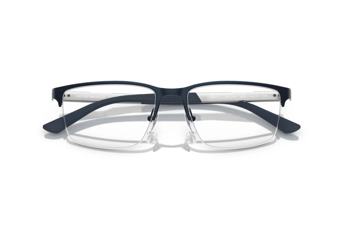 EMPORIO ARMANI - 3042 BLU OPACO | OCCHIALE DA VISTA UOMO - EA 1164 CALIBRO 54